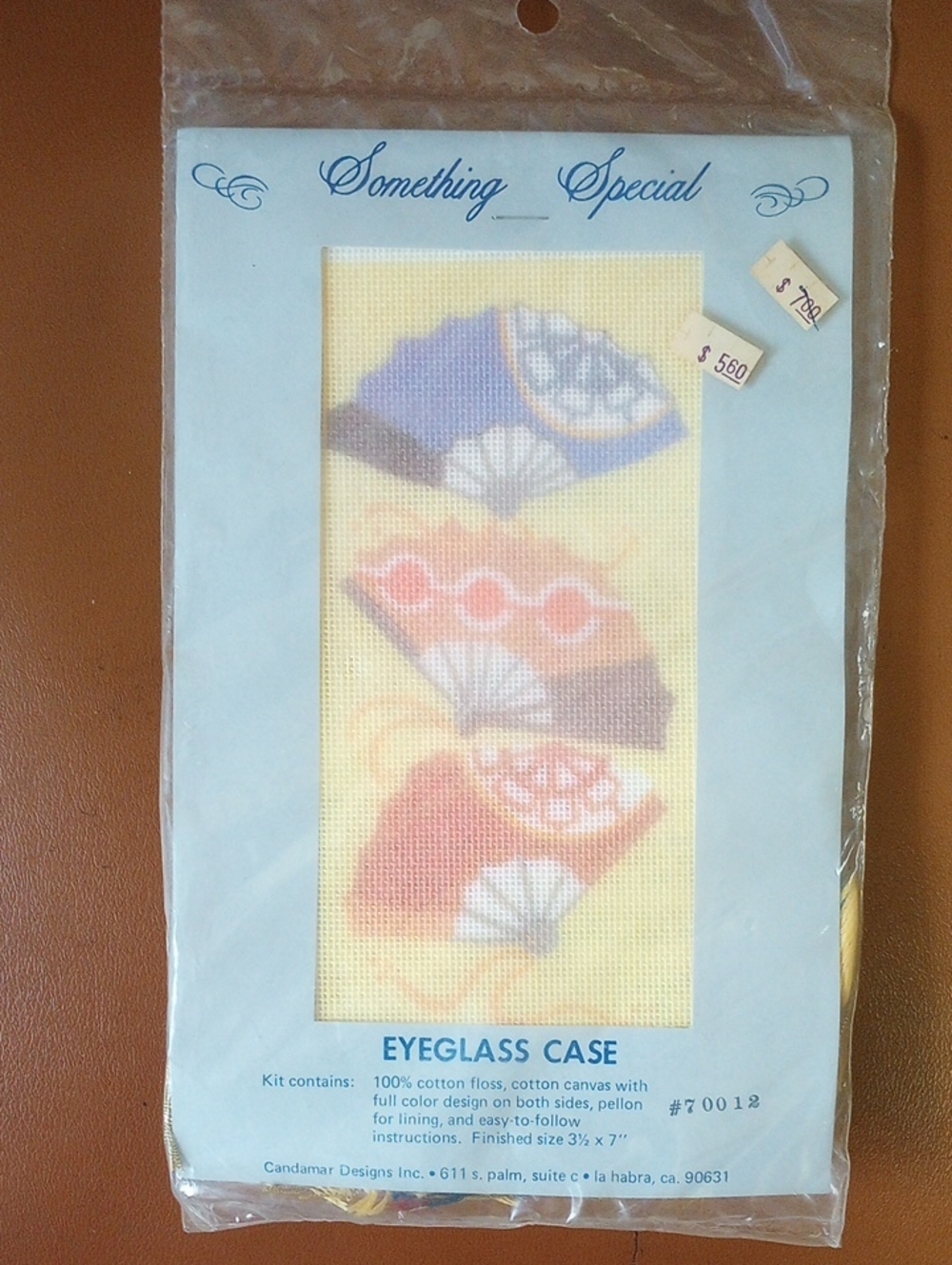 NWT Candamar Designs Something Special Eyeglass Case Kit 70012 w/ Asian Fans